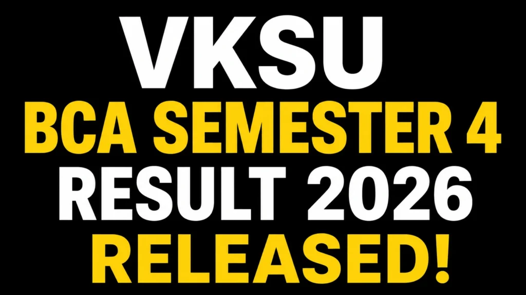 VKSU BCA Result